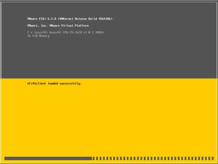 install esxi hp server