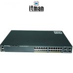 Cisco WS-C2960X-24PS-L poe Network Switch