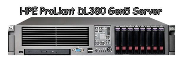 HP Generation 5 ProLiant G5 Servers