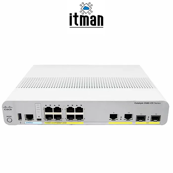 Cisco WS-C3560CX-8PC-S Network Switch | Dubai Best Prcie