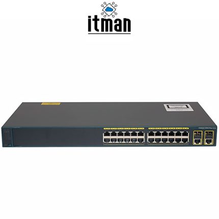 Cisco WS-C2960-24TC-L Network Switch