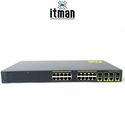Cisco WS-C2960G-24TC-L Network Switch