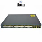 Cisco WS-C2960G-48TC-L Network Switch