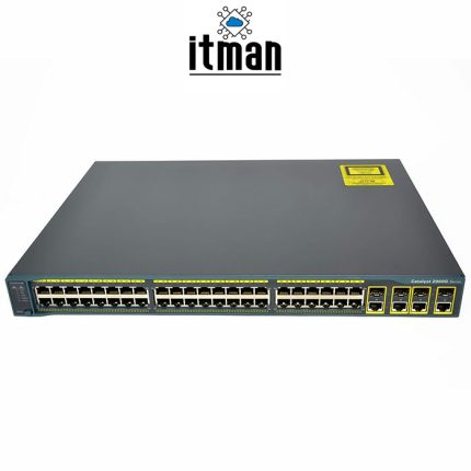 Cisco WS-C2960G-48TC-L Network Switch