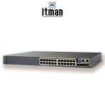 Cisco WS-C2960S-24TS-S Network Switch