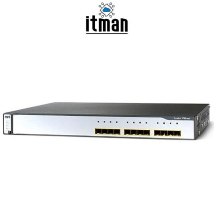 Cisco WS-C3750G-12S-S Network Switch