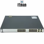 Cisco WS-C3750G-24PS-S Network Switch