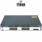 Cisco WS-C3750G-24TS-S Network Switch