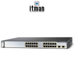 Cisco WS-C3750-24PS-S Network Switch