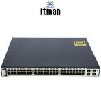 Cisco WS-C3750-48PS-S Network Switch