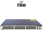 Cisco WS-C3750-48TS-S Network Switch