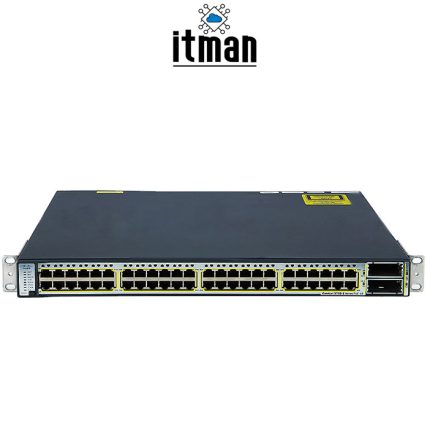 Cisco WS-C3750E-48PD-S Network Switch
