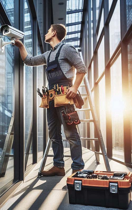 CCTV Installation services camera install Dubai