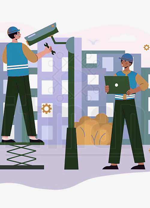 CCTV Installation services security camera setup Dubai