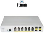 Cisco WS-C2960C-12PC-L Network Switch