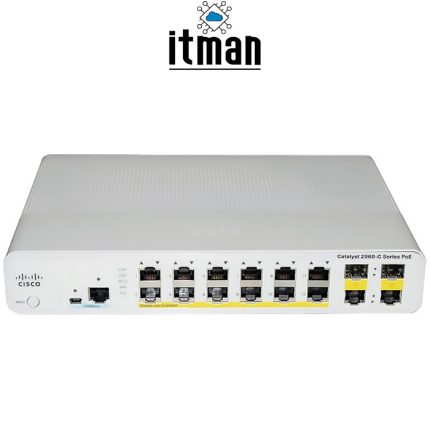 Cisco WS-C2960C-12PC-L Network Switch