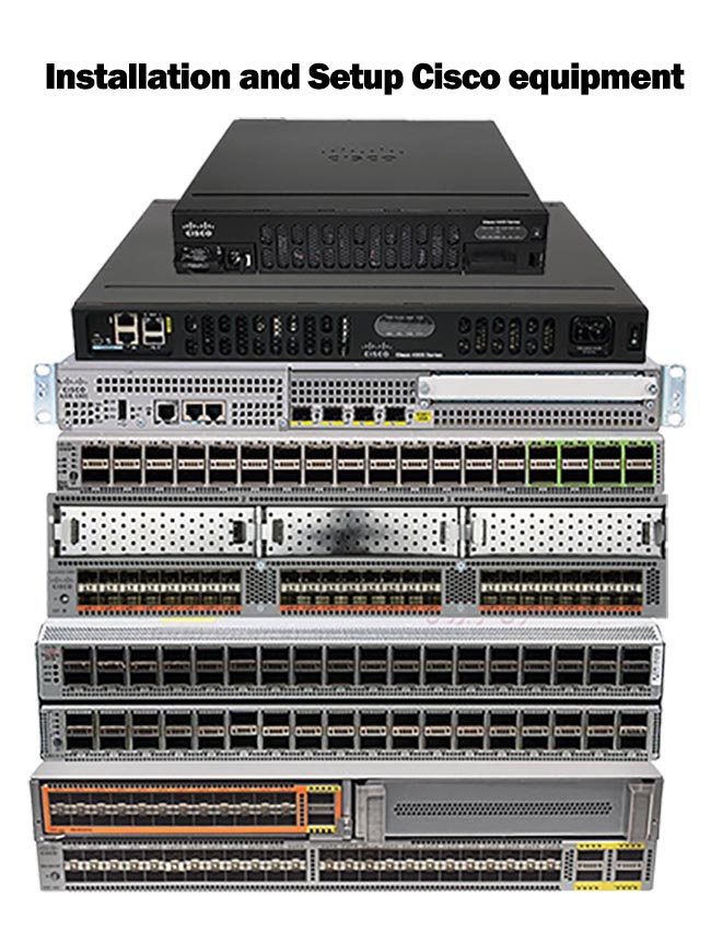 Installation and Setup Cisco switch router dubai