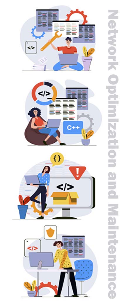 Network Optimization and Maintenance Dubai cable