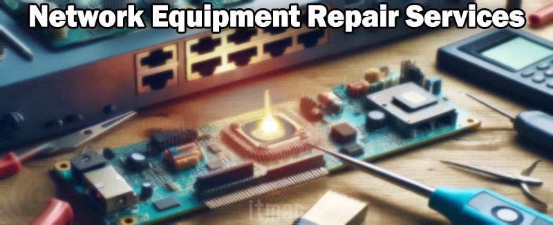 Network switch router server cisco hp repair Services