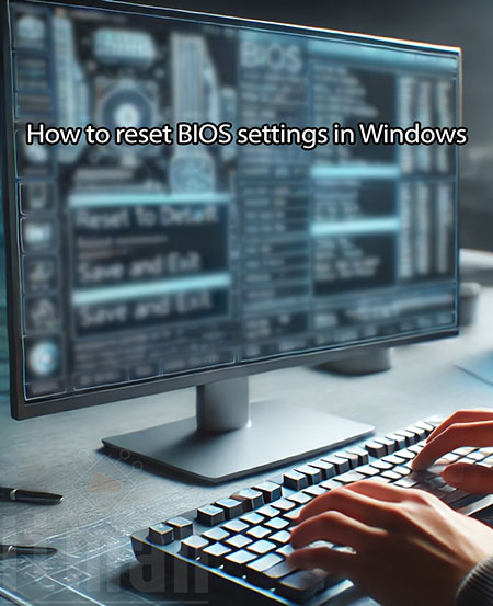 How to reset BIOS settings in Windows