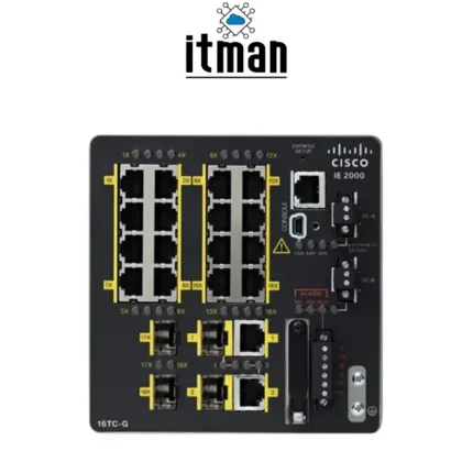 Cisco IE-2000-16TC-B Industrial Switch