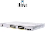 Cisco CBS350-24P-4X front panel shop dubai