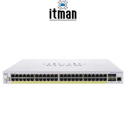 Cisco CBS350-48FP-4G Managed Switch