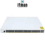 Cisco CBS350-48P-4G Managed Switch front view