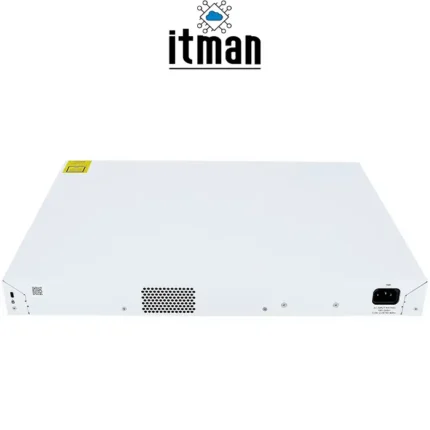 Cisco CBS350-48P-4G small business Switch back view