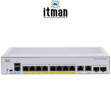 Cisco CBS350-8FP-2G Business Managed Switch Dubai Shop