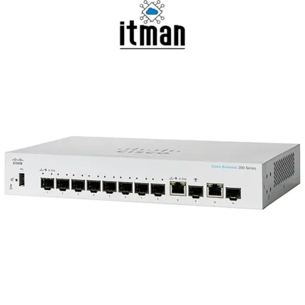 Cisco CBS350-8S-E-2G Business Managed Switch shop Dubai