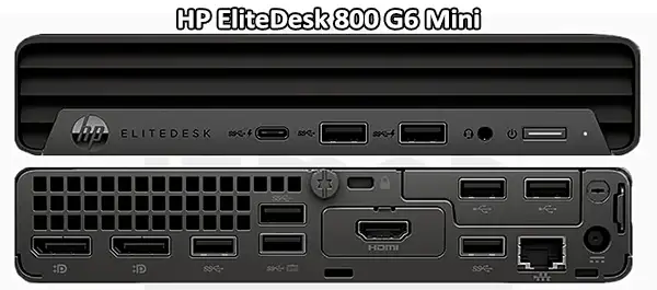 HP EliteDesk 800 G6 Mini PC Dubai