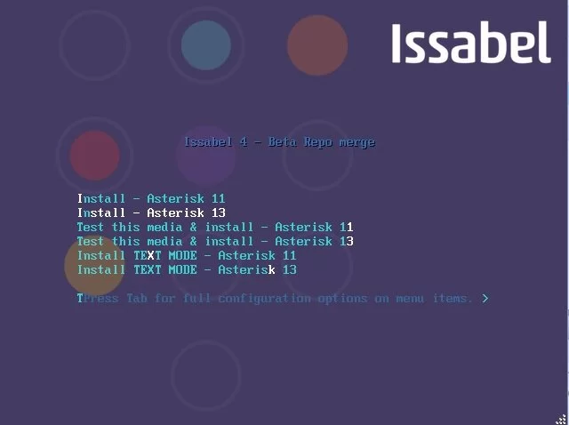 install issabel step 1 voip