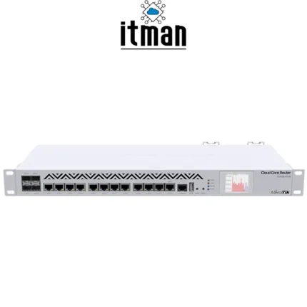 MikroTik CCR1036-12G-4S Router front