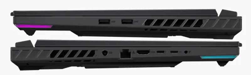 ports of ROG Strix G16