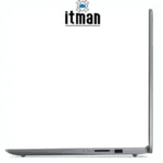 a side view of a laptop