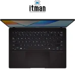 upper view of 512GB 8GB intel ultra laptop
