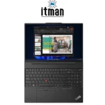 Lenovo ThinkPad E16 Gen 1 flat view