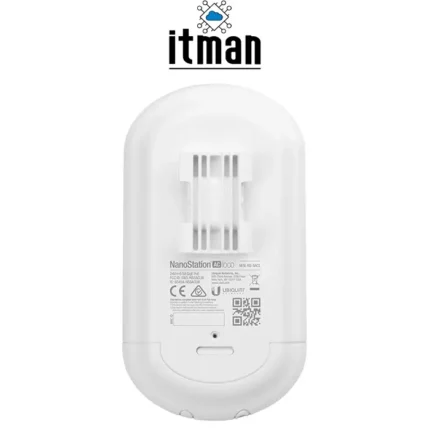 Ubiquiti NanoStation LOCO 5AC airMAX AC 13dBi Antenna back view