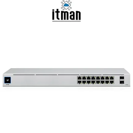 Ubiquiti USW-16-POE Standard 16-Port Gigabit Managed Switch