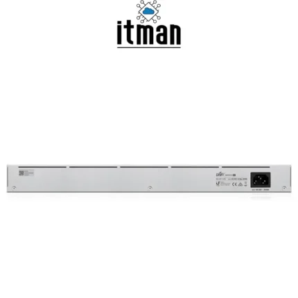 back of Ubiquiti USW-16-POE Standard