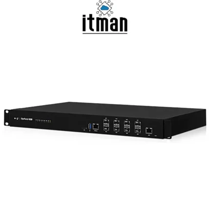 side view of Ubiquiti ER-8-XG EdgeRouter Infinity, 8-Port 10G SFP