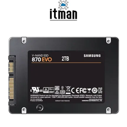 Samsung 870 EVO 2TB SATA3 SSD MZ-77E2T0BEU