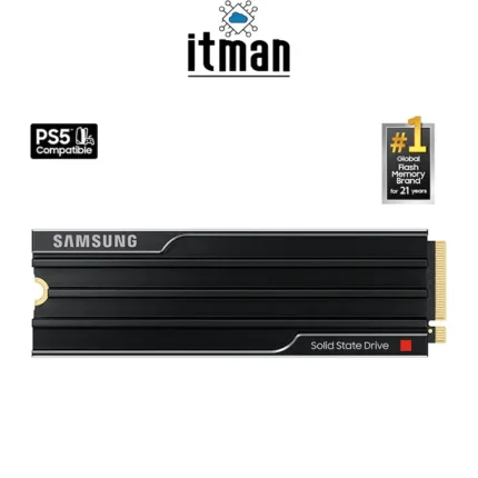 Samsung 9100 Pro 4TB M.2 NVMe SSD with Heatsink MZ-VAP4T0CW