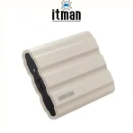 Samsung Portable SSD T7 Shield 1TB Beige MU-PE1T0K EU port
