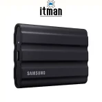 Samsung Portable SSD T7 Shield 1TB Black MU-PE1T0S side view