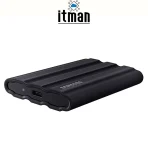 Samsung Portable SSD T7 Shield 1TB Black ports
