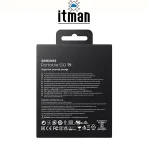 back box of Samsung Portable SSD T9 2TB MU-PG2T0B