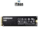 back of Samsung 980 1TB M.2 NVMe SSD