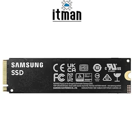 back of Samsung 990 Pro 1TB M.2 NVMe SSD